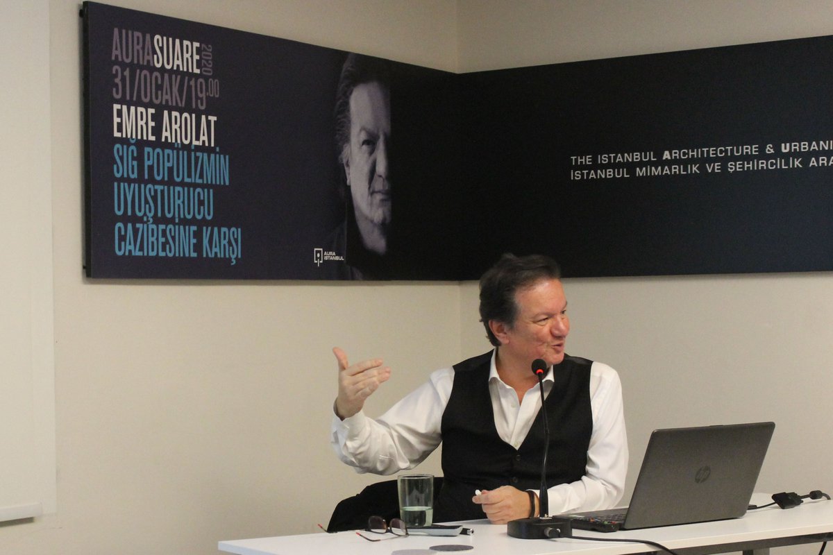 AURA Suare'nin ilk konuğu: Emre Arolat