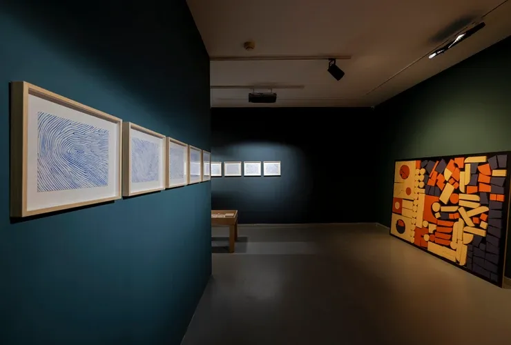 Şeylerin Ailesinde, Sergiden g&ouml;r&uuml;n&uuml;m. Fotoğraf: Kayhan Kaygusuz. Zilberman İstanbul&rsquo;un izniyle.