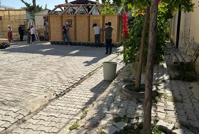 Paper Log House projesinin uygulama s&uuml;recinden